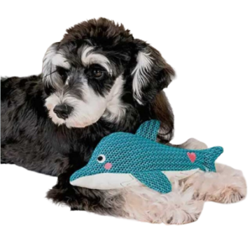 Мʼяка іграшка для собак HugSmart - Ocean Pals Dolphin