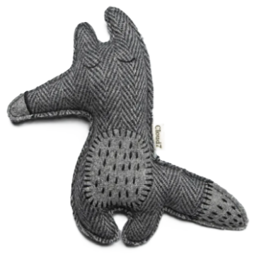 Мягкая игрушка для собак Cloud7 Toy Fox Fips Серый