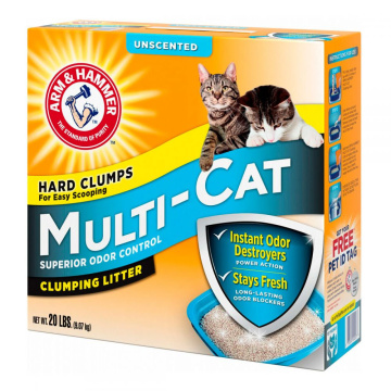 Arm and Hammer Multi Cat Clumping Litter Unscented