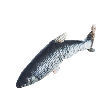 Игрушка Trixie для кошек Рыба движущаяся ткань кошачья мята 