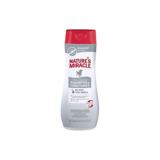 Шампунь - кондиционер 8in1 Nature s Miracle для собак гипоаллергенный 