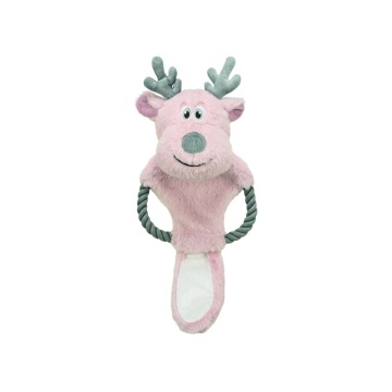 Игрушка Trixie для собак Рождественский олень с шелестом полиэстер 