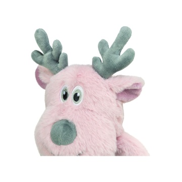 Игрушка Trixie для собак Рождественский олень с шелестом полиэстер 