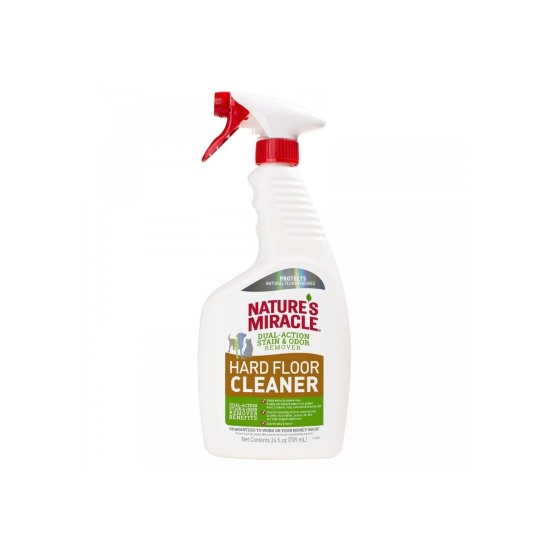 Засіб для усунення плям і запахів для всіх видів 8in1 Nature s Miracle Hard Floor Cleaner Dual Action Stain and Odor Remover