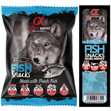 Alpha Spirit Fish Snacks с рыбой