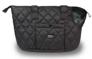 Сумка стьобана DogsBomba шоколад