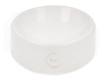 Керамическая миска для еды Harley&Cho White Sphere Ceramic Bowl для собак