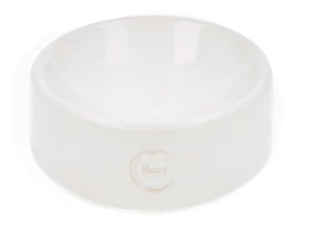 Керамическая миска для еды Harley&Cho White Sphere Ceramic Bowl для собак