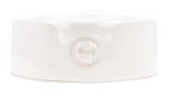Керамическая миска для еды Harley&Cho White Sphere Ceramic Bowl для собак