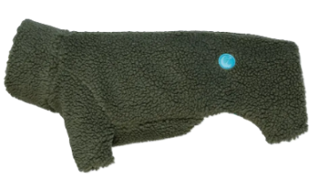 Светр для такс і схожих порід собак Cloud7 Cornwall Dachshund Оливковий