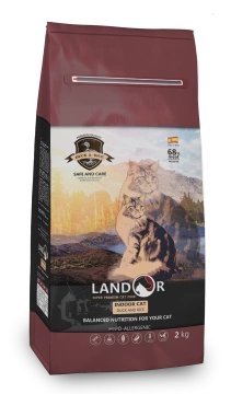 Landor Cat Indoor качка з рисом