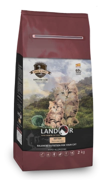 Landor Kitten для кошенят Качка з рисом