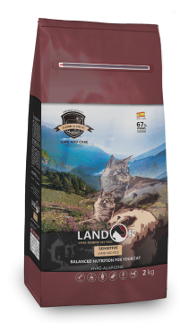 Landor Cat Sensitive Ягненок с рисом