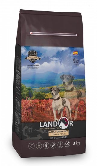Landor Adult Беззерновий Ягня з бататом