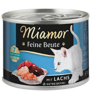 Miamor Feine Beute mit Lachs ЛОСОСЬ беззерновой полнорационный влажный корм для кошек
