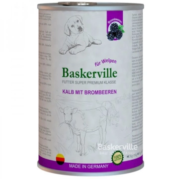Baskerville Телятина с ожиною для цуценят