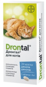 Дронтал для котів (Bayer Drontal Cat)