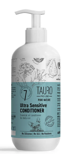 Кондиционер для собак и кошек с чувствительной кожей Tauro Pro Line Pure Nature Ultra Sensitive