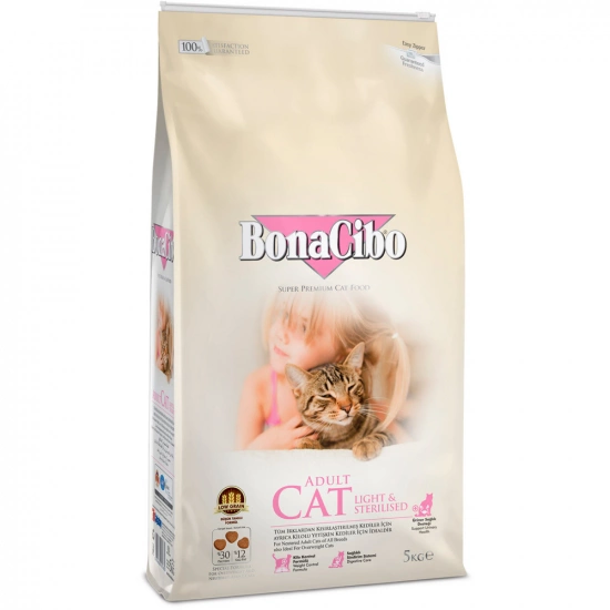BonaCibo Adult Cat Light&Sterilized
