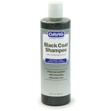 Davis Black Coat Shampoo Шампунь для черной шерсти собак, котов, концентрат