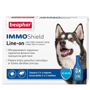 Beaphar IMMO Shield Краплі від бліх і кліщів для собак від 15 до 30 кг