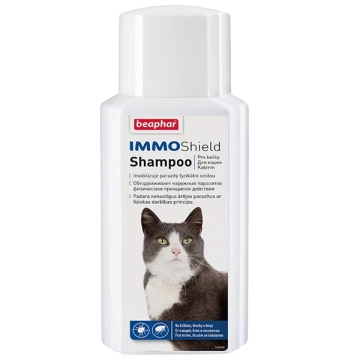 Beaphar IMMO Shield Shampoo Шампунь от паразитов для кошек