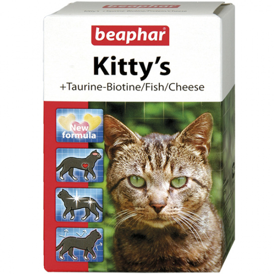 Beaphar Kitty's Mix - вітаміни для дорослих котів