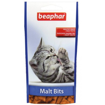 Beaphar Malt-Bits Подушечки с добавлением Мальт-пасты