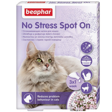 Beaphar No Stress Spot On капли антистресс для кошек
