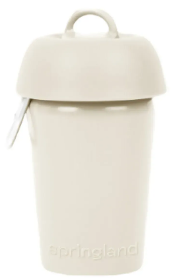 Бутылка-поилка для собак Springland Бежевая