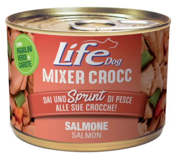 Беззерновий вологий корм Life Dog Mixer Crocc Лосось