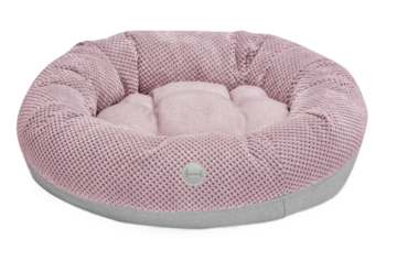 Овальный лежак Harley & Cho Bagel Pink для собак