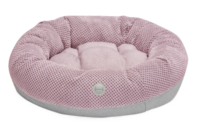Овальный лежак Harley & Cho Bagel Pink для собак