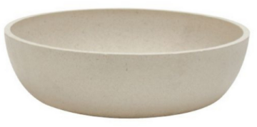 Миска для собак из бамбука Bamboo Stone CROCI, белая 