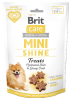Ласощі Brit Care Mini Treats Shine для собак малих порід, для блиску шерсті, з лососем