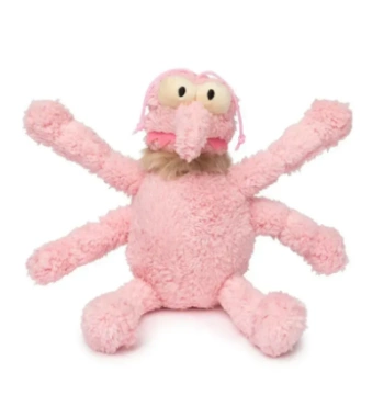 Мягкая игрушка для собак FuzzYard Блоха Скретчетт Розовый