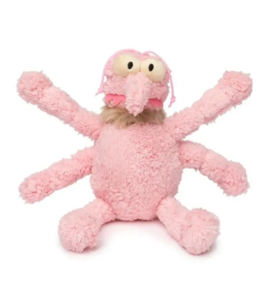 Мягкая игрушка для собак FuzzYard Блоха Скретчетт Розовый
