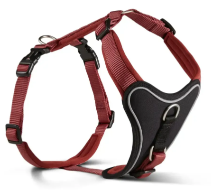 Шлейка Wolters Professional Comfort смягчена для собак Бордовый