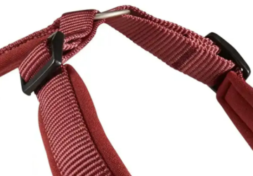 Шлейка Wolters Professional Comfort смягчена для собак Бордовый
