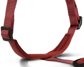 Шлейка Wolters Professional Comfort смягчена для собак Бордовый