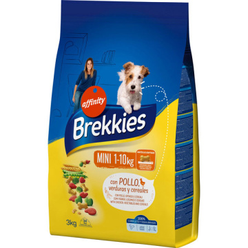 Brekkies Dog Mini для маленьких пород с курицей