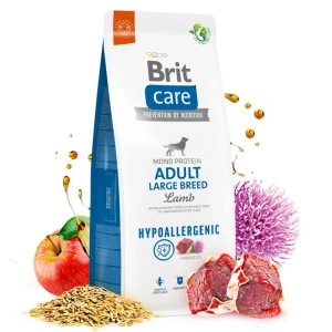 brit care adult large breed lamb & rice