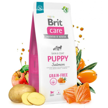 Brit Care Grain-free Puppy Salmon з лососем для цуценят