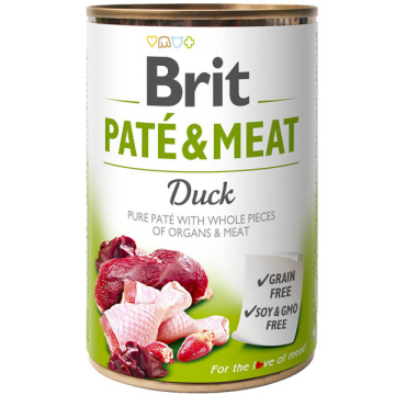 Brit Pate & Meat Dog с уткой