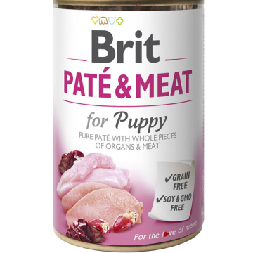 Brit Pate & Meat Puppy с курицей