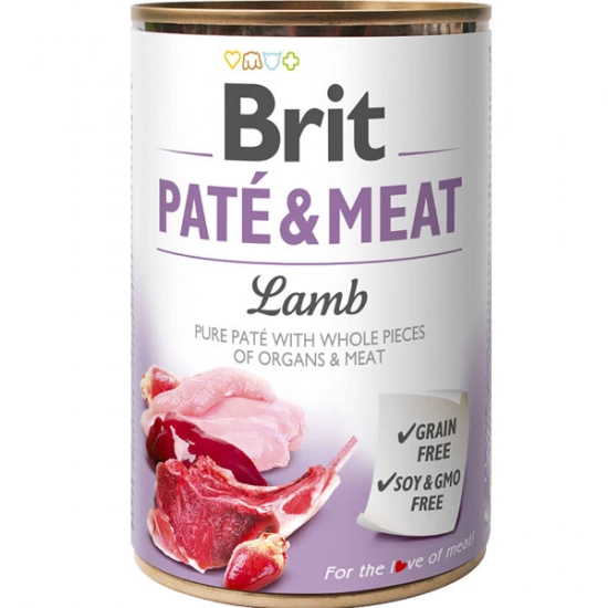 Brit Pate & Meat Dog з ягням