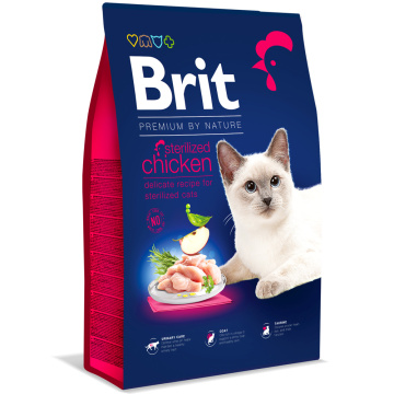 Brit Premium by Nature Cat Sterilised з куркою