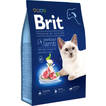 Brit Premium by Nature Cat Sterilised с ягненком