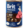 Brit Premium by Nature з яловичиною та рубцем