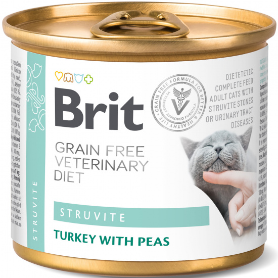 Brit Veterinary Diets Struvite для котів